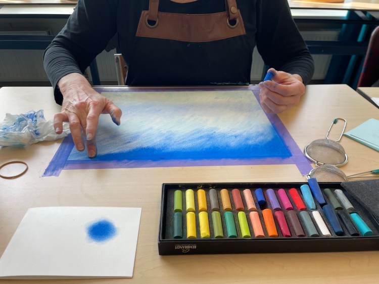 Intuïtief werken met soft pastel