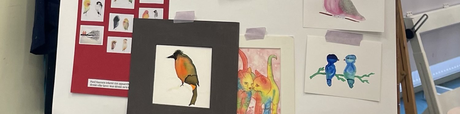 Uitsnede van inspiratiebord Ecoline-oefening